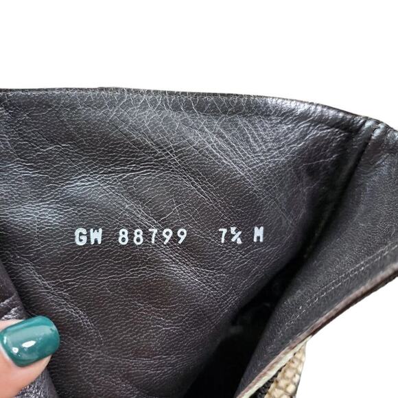 Stuart Weitzman Apollo Snakeskin Ankle Boots Size: 7.5 - Picture 8 of 9